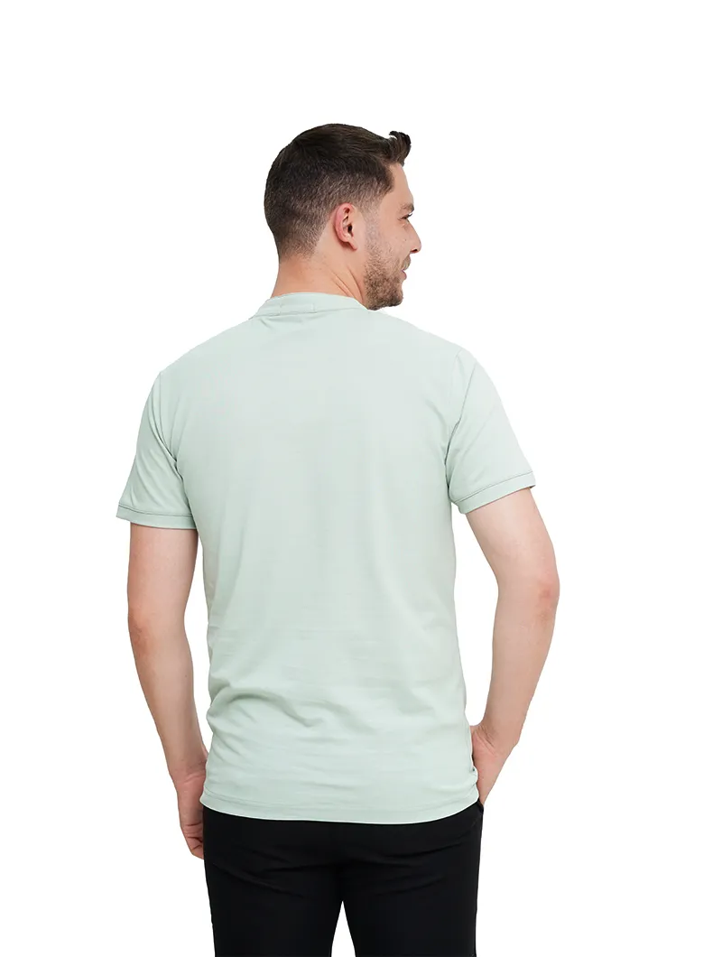 Polo en piqué de coton